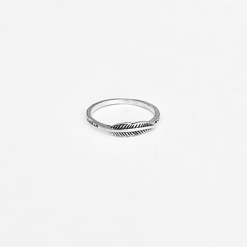 ❤️TOP SELLER❤️Sterling Silver Little Bird Feather Ring, Angels Wing Rings, Birds - Picture 7 of 14